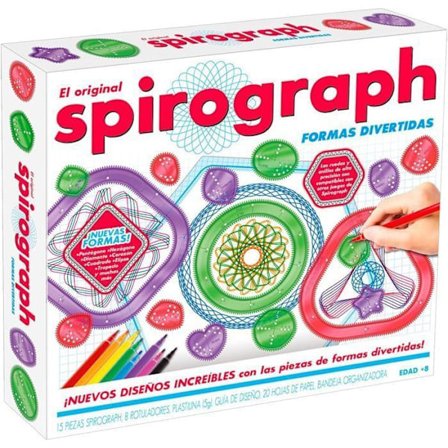 Spirograph - Sjove Former - 12 Hjul - 8 Markører
