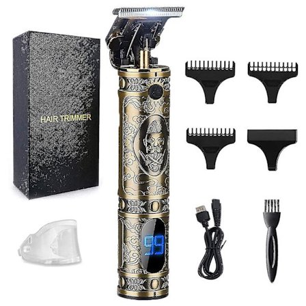 Professionelle Mænds Hårtrimmer Zero Gapped Ledningsfri Hårtrimmer Professionel Hårklipning & Plejesætwanan