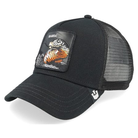 Goorin Bros. - Zwart trucker Cap - Hatstore Exclusive x Mamba Black Trucker @ Hatstore
