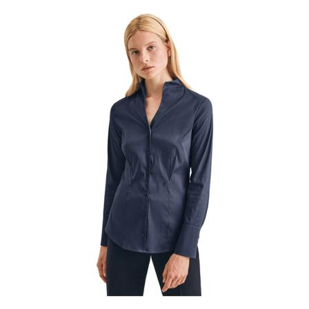 Seidensticker Chalice Blouse Slim fit , Blauw , Dames , Maat: 4XL
