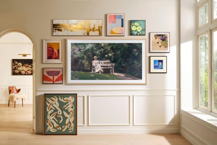 Samsung 65" The Frame Pro LS03FW Neo QLED 4K Smart TV (2025) 144Hz, 4x HDMI, HDMI eArc Art Mode, One Connect, AI-prosessor Smart TV, Mini LED, matt