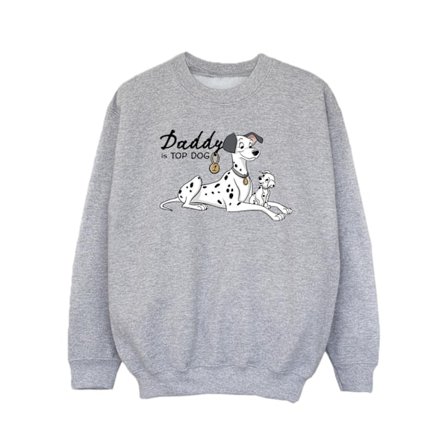 Disney Girls 101 Dalmatians Top Dog Sweatshirt 7-8 år Sport