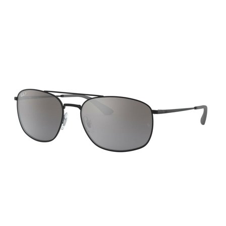 Ray-Ban -Aurinkolasit - Black Rectangular - Ray-Ban RB3654 002/82 6018