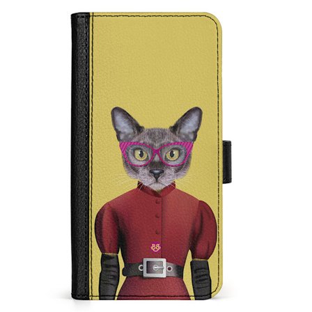 Bjornberry iPhone 15 Pro Max Fodral - Hipsterkatt