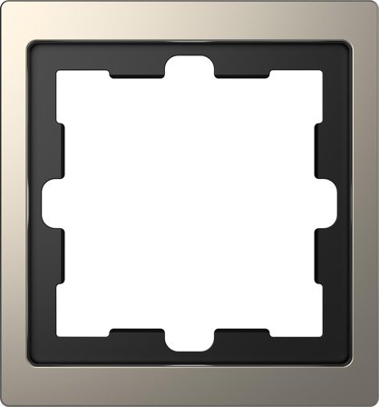 Schneider Electric MTN4010-6550 Kombinationsram 1-fack, metall Grafit, Strömbrytare & vägguttag