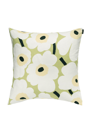 Marimekko Pieni Unikko Cush.Cover 50x50 Gardiner Unisex Grön