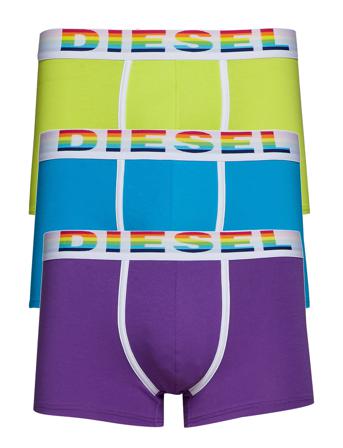 Umbx-Damienthreepack Boxer-Shorts Boxershorts Multi/mønstret Diesel Men