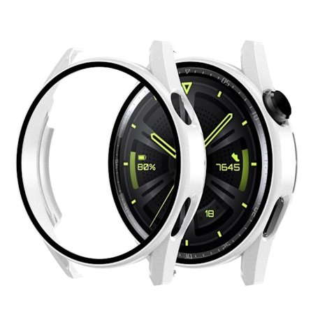 Huawei Watch GT 3 (42mm) galvanointikehys karkaistulla lasilla - Valkoinen