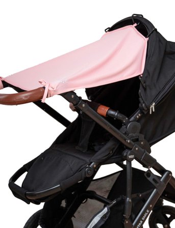 Geggamoja Uv Curtain - Pink - ONE SIZE