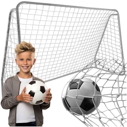 Net til fodboldmål - Erstatningsnet til mål - 213x150cm_jar