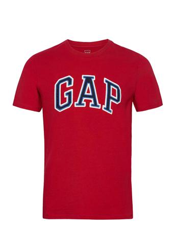 Gap Logo T-Shirt T-shirts Short-sleeved Röd GAP