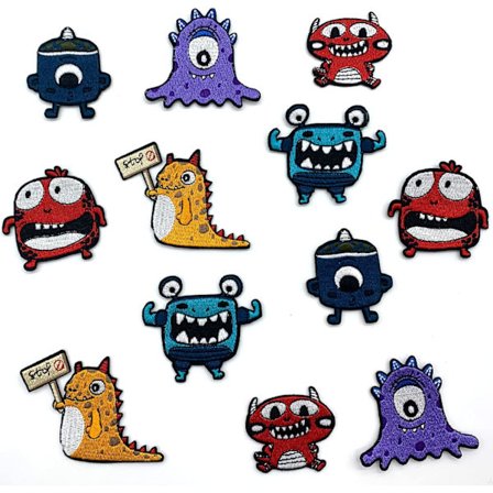 Jern Patches Stickers Syning Badge Tøj Stryge-på Patch Børn