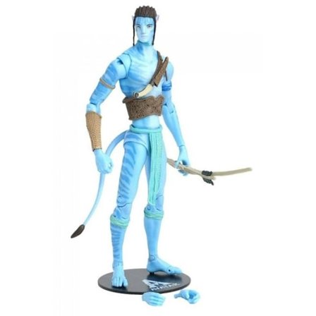 Blå Alien Mandlig Karakter Inspireret Samlerfigur, Filmstil Displaymodel