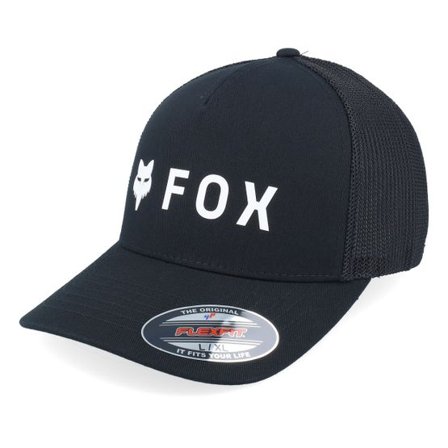 Fox - Svart flexfit Keps - Absolute Black Flexfit @ Hatstore