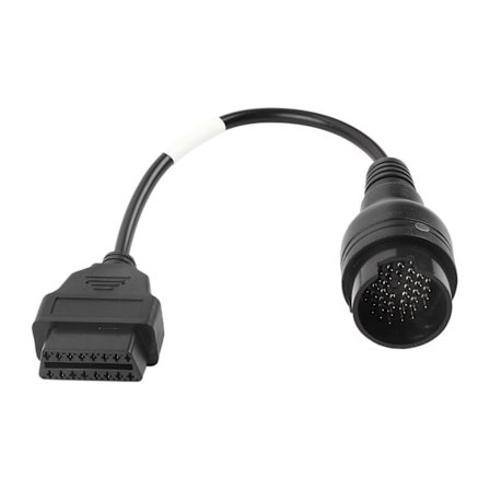38-pin til 16-pin OBD2 adapterkabel til Iveco lastbil