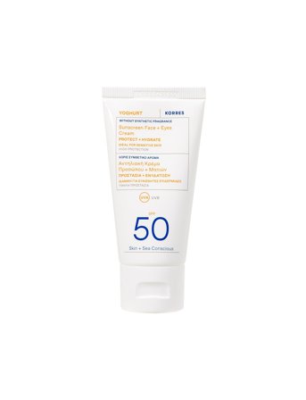 KORRES Yoghurt Face + Eyes Sunscreen Spf 50 - Nude - 50 ml