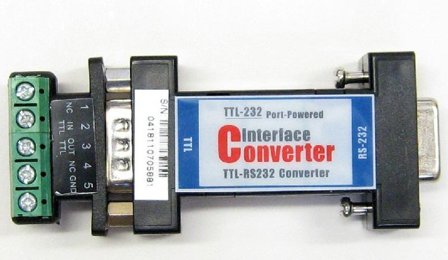 MOXA CONVERTER, RS-232 TIL 3,3V TTL