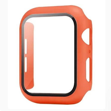 Härdat glas + skal för Apple Watch Case 10 42mm 46mm Tillbehör Matt Hård PC stötfångare Skärmskydd iWatch serie 10 Armband