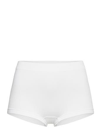 Brief Boxer Midi Seamless Rib Lingerie Panties Hipsters/boyshorts Vit Lindex