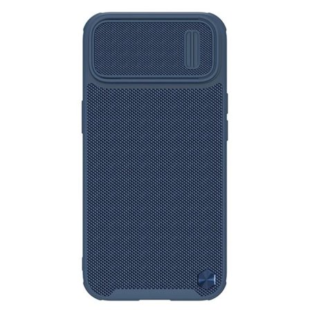 Nillkin Textured S Case för iPhone 14, pansarskydd med kameraskydd, blå