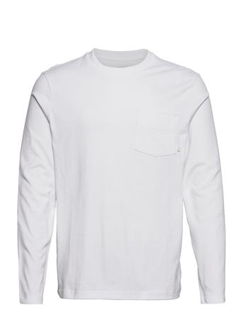 Weymouth Ls Pkt Tee White Farah