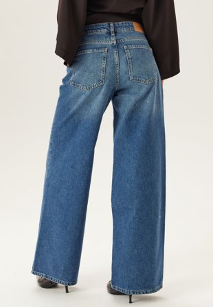BUBBLEROOM-Mid Wide Jeans-34
