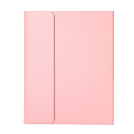Fodral för iPad 9.7" version förutom 234 bönpasta rosa enkel skinn magiskt Bluetooth-tangentbord