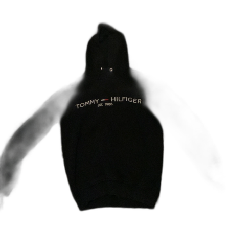 Svart hoodie Tommy Hilfiger