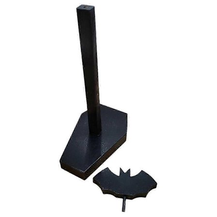 Køkkenrulleholder til køkkenbordplade, Flagermuskiste papirhåndklædeholder til badeværelsesorganisation, Standard og Jumbo-ruller