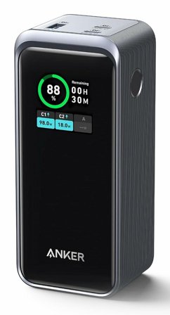 Anker Prime Power Bank Black 200W 20000mAh