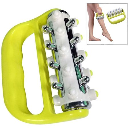 Fettreduksjonsmassasjemaskin og massasjeruller for muskel-, rygg- og benøvelser