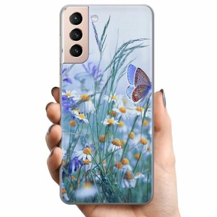Samsung Galaxy S21+ 5g Tpu Mobilskal Blommor