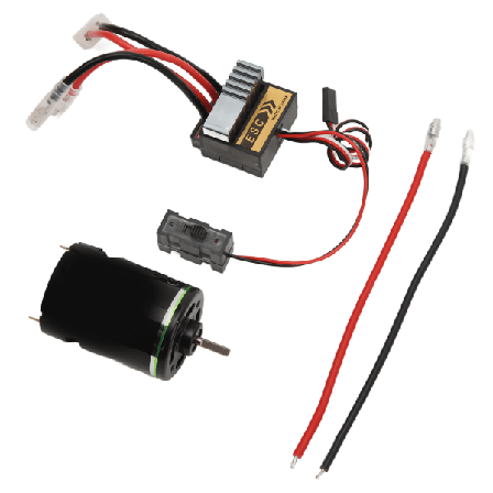 540 børstet motor med 320A ESC vandtæt højtydende RC elmotor til Axial Scx10 90046