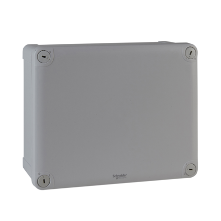 Schneider Electric ENN05053 Koblingsboks grå, glatt, utvendig 225 x 175 x 100 mm, Installasjonsmaterial