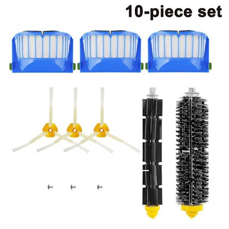 Tillbehör till robotdammsugare 600/610/620/630/645/650/655/660/680 modell KLB
