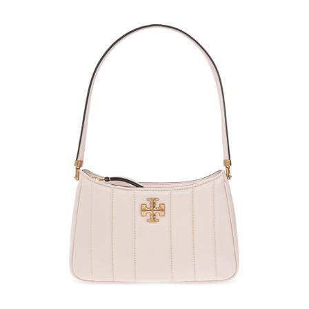 Tory Burch, About mini hobo bag Beige, Dames, Maat:ONE Size,stof