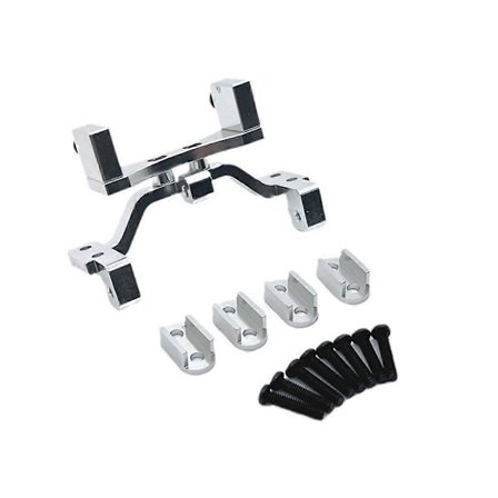 Styrväxel Fast Bas Set för WPL 1/10 C74 1/16 Full Range Fjärrkontroll Bil Metall Uppgradering Sprin