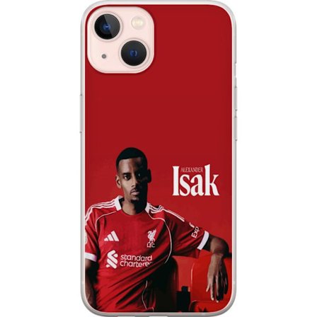 Kompatibel Mobilcover til Apple Apple iPhone 13 mini Alexander Isak plakat Liverpool fodboldtrøje Sverige landsholdet angriber Premier League angreb