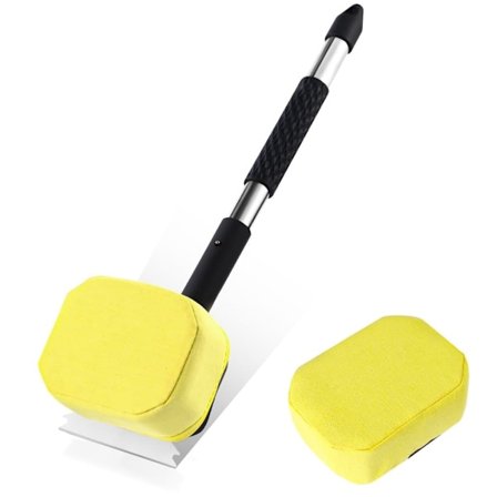 Børstefri Grillbørste til Udendørs Brug – Forstærket Grillskraber & Rengøringsværktøj – Udskifteligt Børstehoved – Sikkert BBQ-Tilbehør_OF