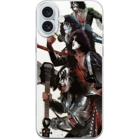 Kompatibelt Mobilskal till Apple Apple iPhone 16 Plus Kizz Hårdrock Rockmusik Band Klassisk