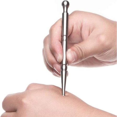 Dybvævsmassageværktøj i rustfrit stål - manuel akupunkturpen - triggerpunkt