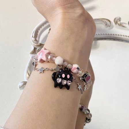 Halloween-rannekoru Joustavat helmirannekorut 1 1