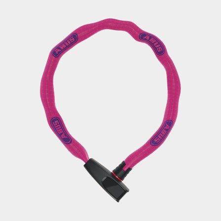 Chain lock ABUS Catena 6806K, 85 cm, Ø6 mm, Neon Pink