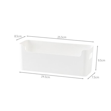 Seinälle kiinnitettävä pöytähyllysäilytysteline WHITE-S WHITE-S