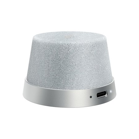 NÖRDIC Bluetooth 5.3 højttaler med magnet 3W IPX6 sølv