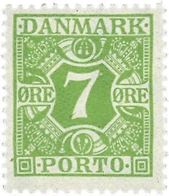 Danmark 1927 - Portomærke AFA 17 - Postfrisk