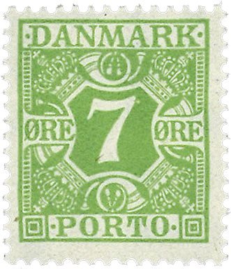 Danmark 1927 - Portomærke AFA 17 - Postfrisk