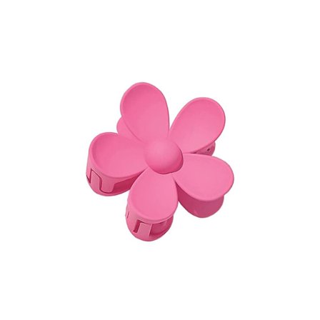 3ST Hårkloklämmor Blomma ROSE RÖD