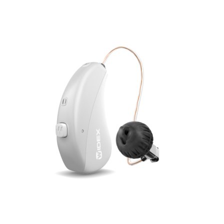 Widex Moment 440 - mRIC R D / RIC 312 D / RIC 10 Pearl White