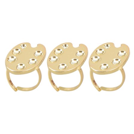 Neglekunst Palette Fingerringe, Neglekunst Polish Holder Neglekunst Manicure Værktøjer